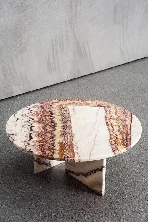 Interior Marble Coffee Table Stone Home Furniture Cafe Table