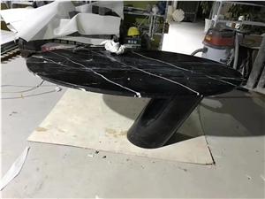 Interior Marble Dining Cafe Table Marquina Restaurant Table Interior Marble Dining Cafe Table Marquina Restaurant Table