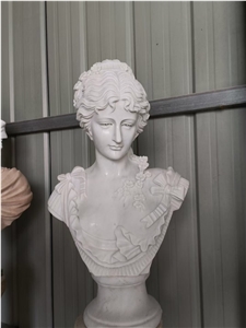 Stone Interior Modern Sculpture Marble Jesus Head Statue
