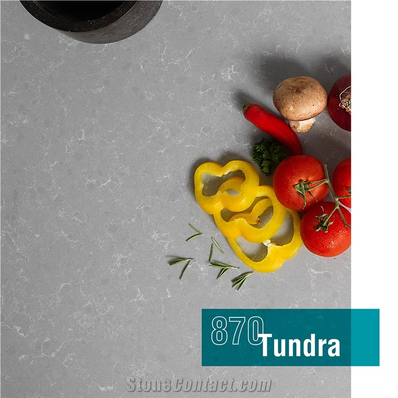 Cimstone Quartz Slab 870 - Tundra