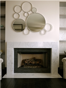 Luxury Limestone Fireplace Mantel