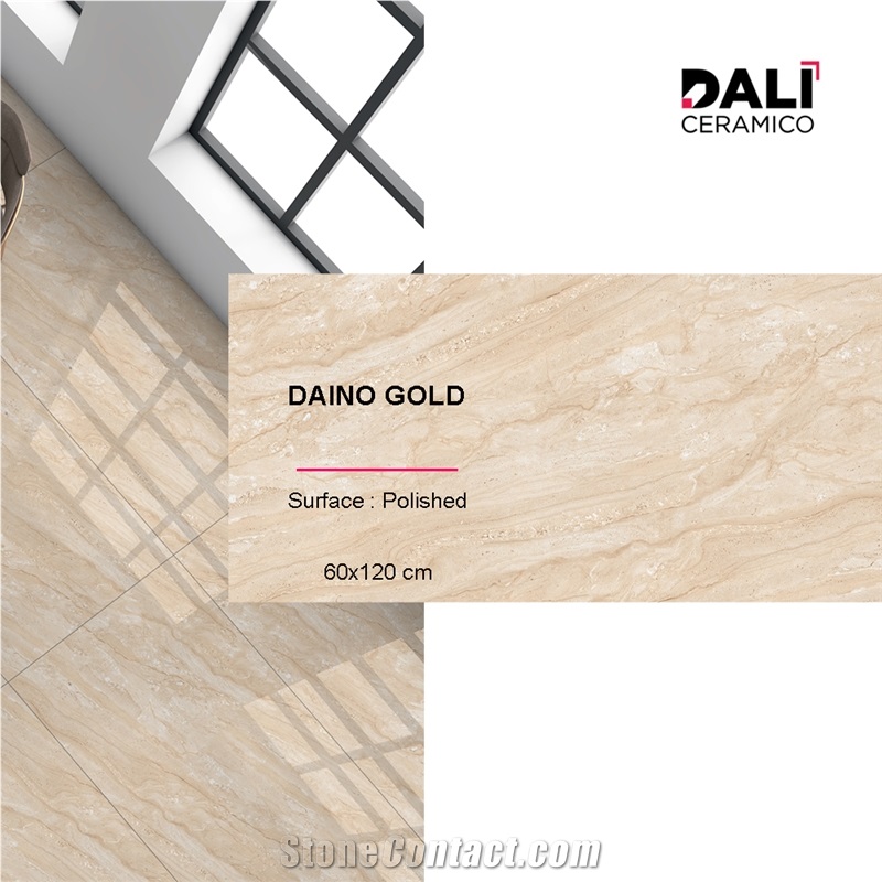 Daino Gold - Polished Porcelain Tiles