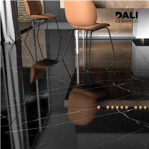 Negro Marquina Porcelain Tiles