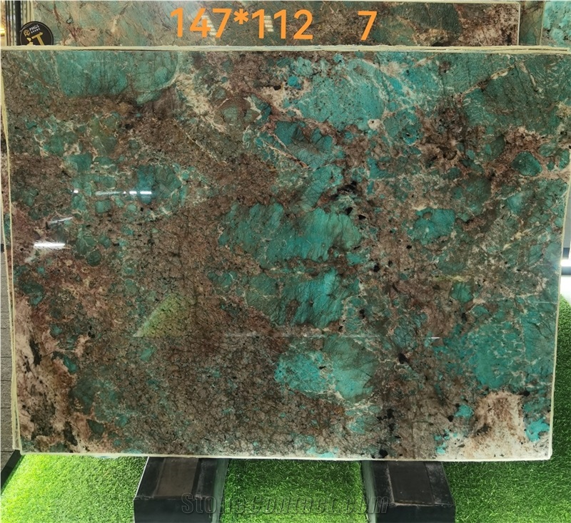 Amazonite Quartzite Slab