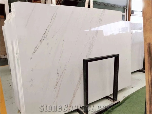 China Calacatta White China Statuary White  Staturio White