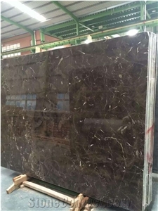 China Marron Dark Emperador China Brown Marble