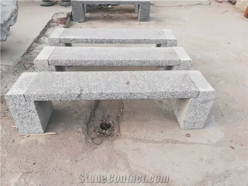 Grey Granite Stone Bench Competitive Stone Bench