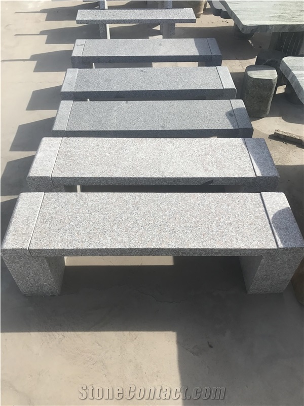 Grey Granite Stone Bench Competitive Stone Bench