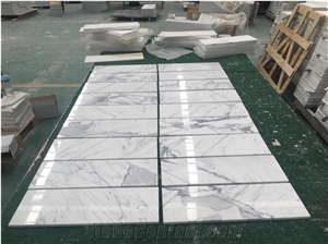 Italian Statuary Bianco Statuario White Marble Tile 12X24 Italian Statuary Bianco Statuario White Marble Tile 12X24