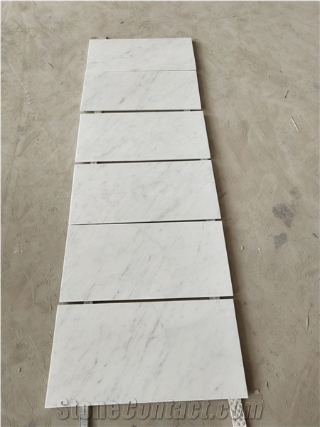 Italy Bianco Carrara White Marble Tile Carrara C Wholesale