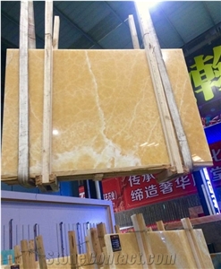 Orange Onyx Slab Yellow Onyx Slab