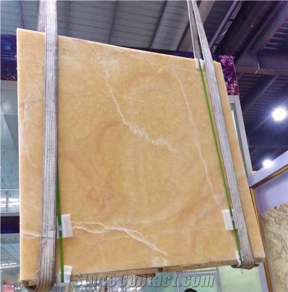 Orange Onyx Slab Yellow Onyx Slab