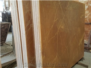 Orange Onyx Slab Yellow Onyx Slab
