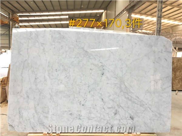 Popular Bianco Carrara White Marble Slab Carrara C Marble