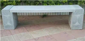 Popular Grey Granite Stone Bench Garden Bench