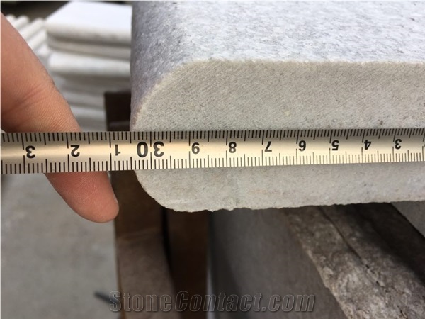 White Quartzite Pool Coping