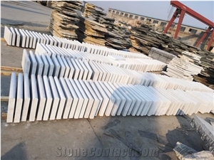 White Quartzite Pool Coping