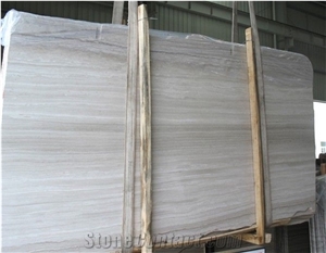 Wooden White Limestone White Wood Grain Wooden White Marble