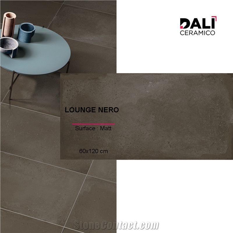 LOUNGE NERO Matt Porcelain Tiles 60X120cm