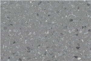 Grey Color Terrazzo Stone Slab Floor Tile
