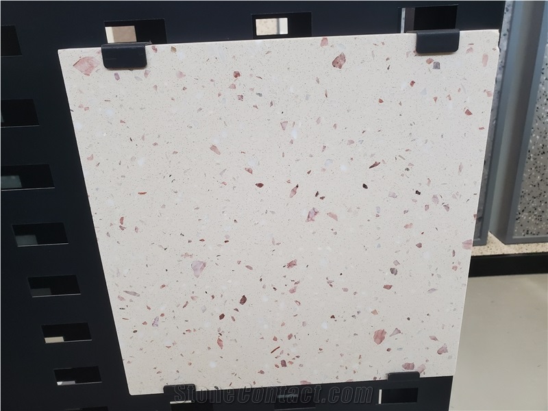 New Design Modern Terrazzo Slab Glass Tile