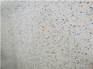New Design Modern Terrazzo Slab Glass Tile