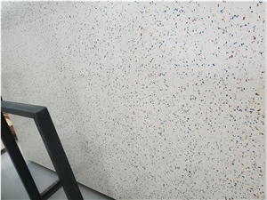 New Design Modern Terrazzo Slab Glass Tile