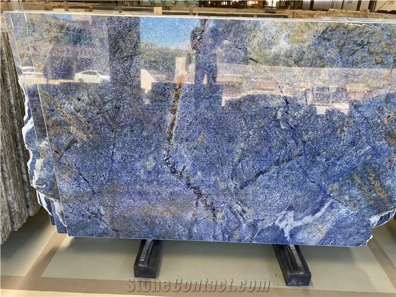Azul Bahia High Quality Polished Blue Granite Slab