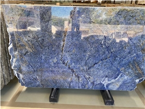 Azul Bahia High Quality Polished Blue Granite Slab