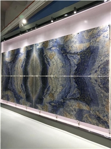 Azul Bahia High Quality Polished Blue Granite Slab