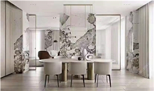 Brazil High Quality Pandora White Granite Slab Tile
