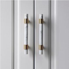 Furniture White Marble Knob And Pull Handle