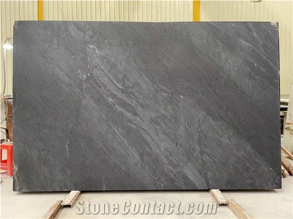 Galaxy Oro Natural Black Quartzite  Honed Slab
