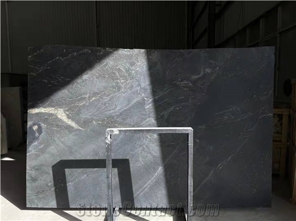 Galaxy Oro Natural Black Quartzite  Honed Slab