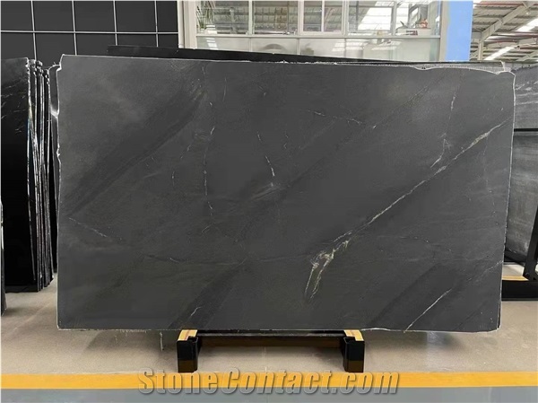Galaxy Oro Natural Black Quartzite  Honed Slab