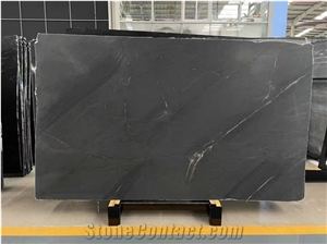 Galaxy Oro Natural Black Quartzite  Honed Slab