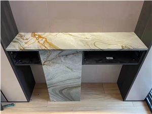 High Quality Blue Roma Quartzite Kitchen Countertop