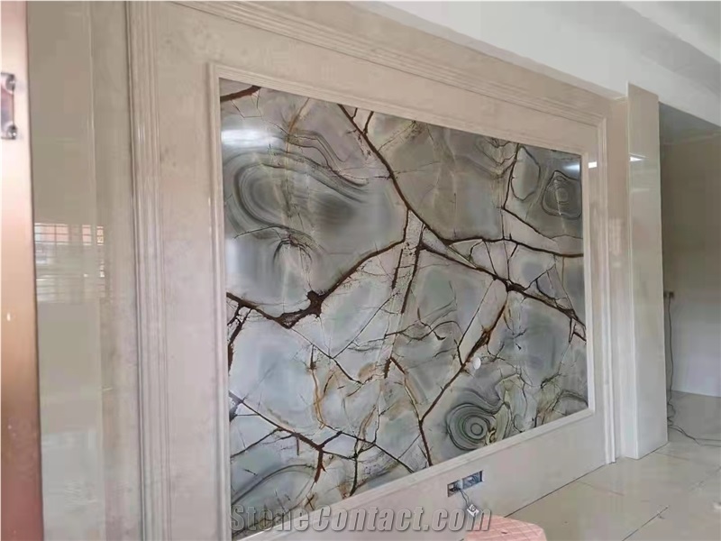 High Quality Blue Roma Quartzite Kitchen Countertop