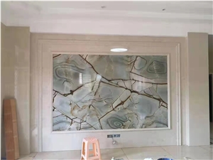 High Quality Blue Roma Quartzite Kitchen Countertop