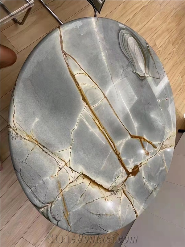 High Quality Blue Roma Quartzite Kitchen Countertop