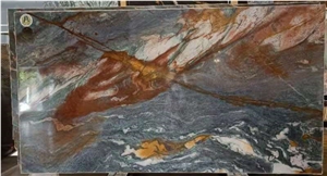 Luise Blue Van Gogh Quartzite Exotic Slab Tile