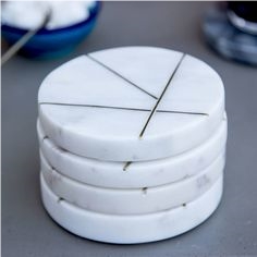 Marble Stone Hotel Decoration Tray Coaster Plate