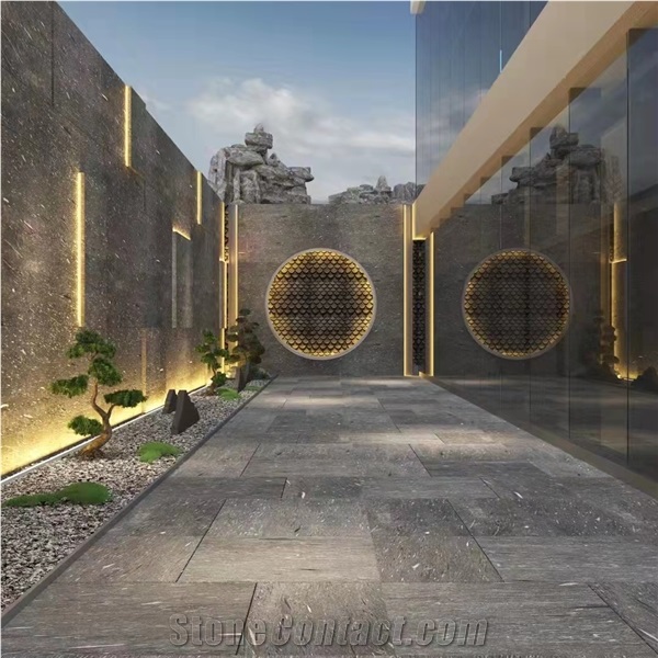 Vals Grey Luxury Popular Quartzite Slab Tile
