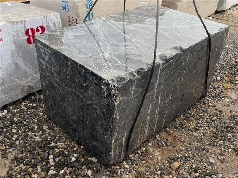 Black Oceania Marble Blocks