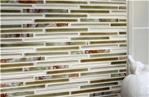 Ecore Glass Mosaic Backsplashes