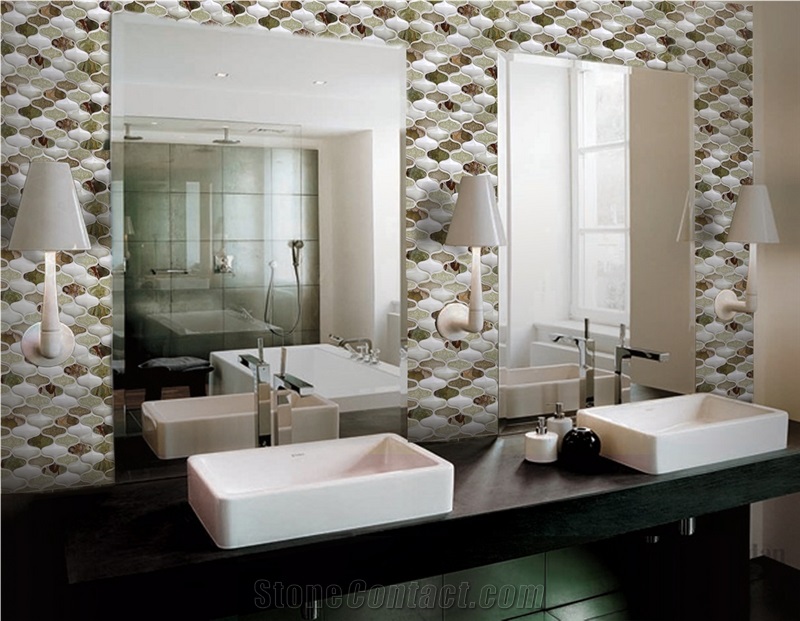 Ecore Glass Mosaic Backsplashes