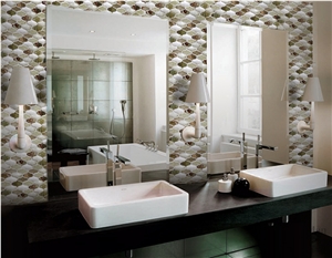 Ecore Glass Mosaic Backsplashes