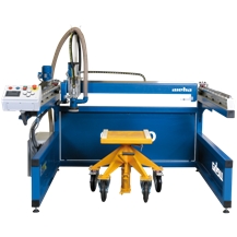 Automatic Sandblasting Machine Bridge Type - OPTIMO