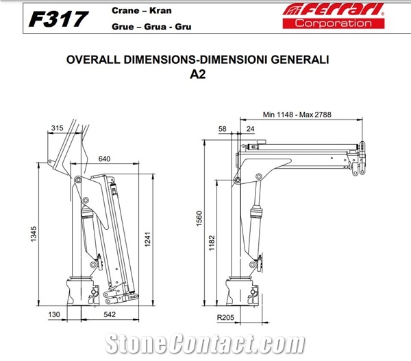 Ferrari Crane 317 Mobile Crane
