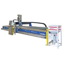 Waterjet Cutting Machine Powerjet 3D TWIN